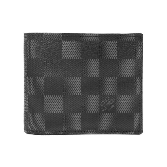 Louis Vuitton Handbags - Louis Vuitton Damier Graphite Black Portefeuille Amerigo NM Bi fold Short